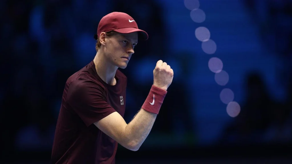 Sinner Opens ATP Finals Title Defense by Beating Auger-Aliassime
