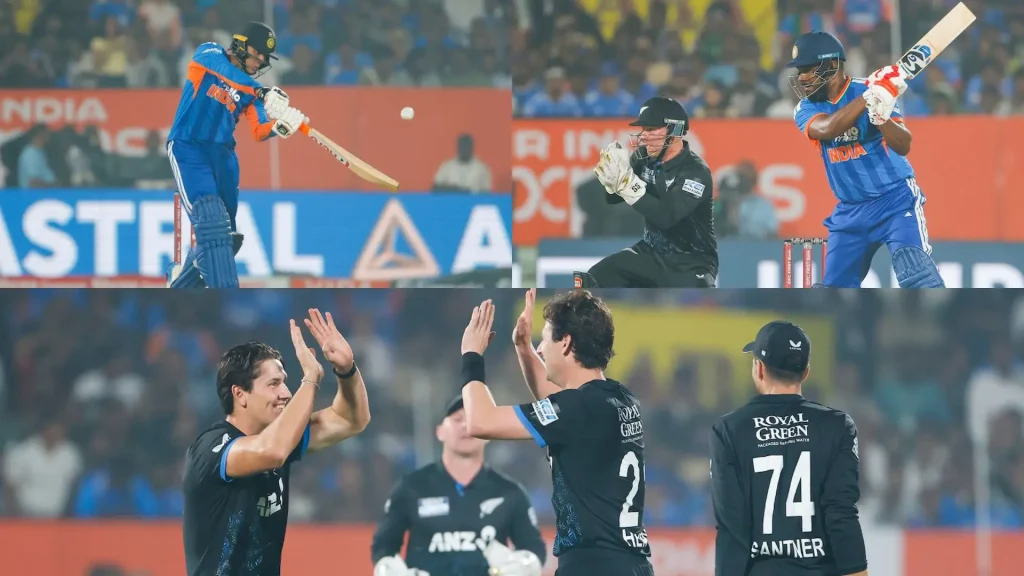 India vs New Zealand 4th T20I: New Zealand Pull One Back as Sharma and Samson Struggle